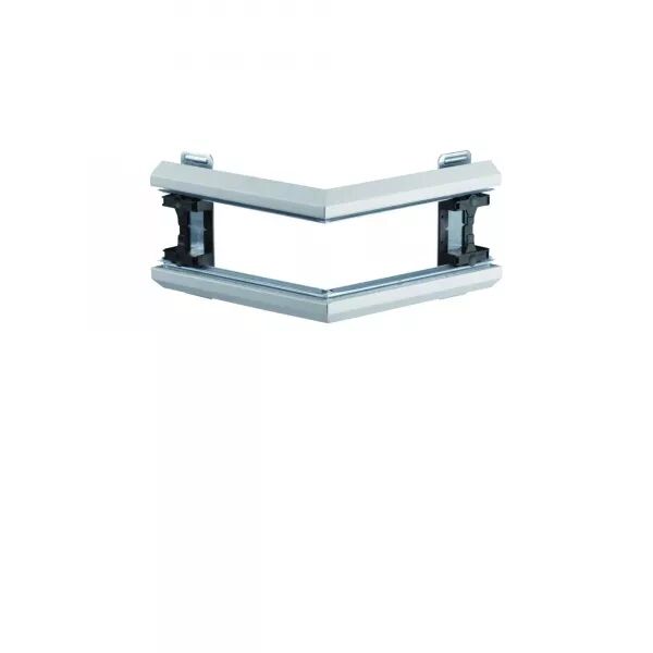 ANGLE EXT�RIEUR POUR BKIS �PAIS 12,5MM SIMPLE HAUTEUR ACIER RAL9016 PURE