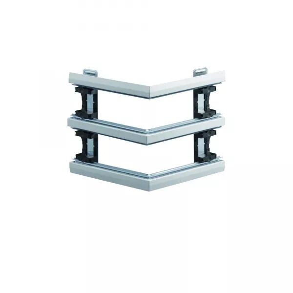 ANGLE EXT�RIEUR POUR BKIS �PAIS 25MM DOUBLE HAUTEUR ACIER RAL 9016 PURE