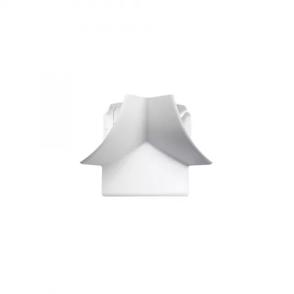 Angle int�rieur 3D pour corniche Keva 80mmx80mm -PVC Blanc Artic