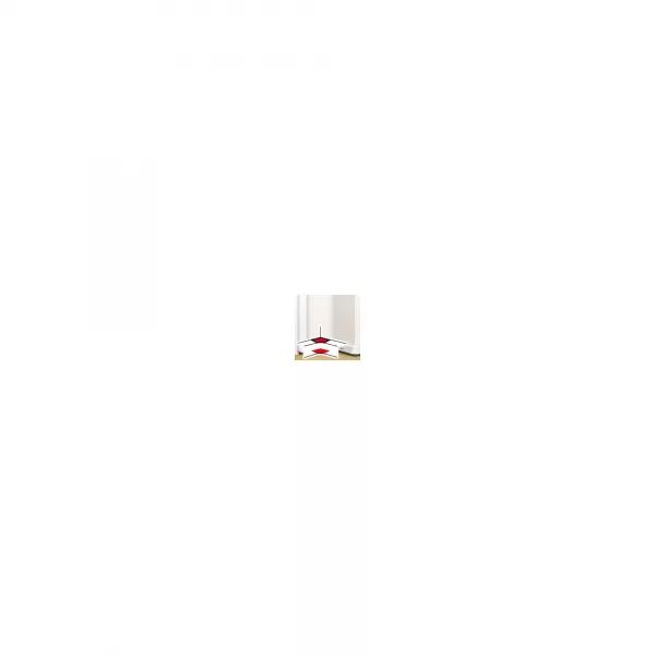ANGLE INT�RIEUR GOULOTTE CLIPPAGE DIRECT MOSAIC 50X130MM - BLANC ANTIMICROBIEN