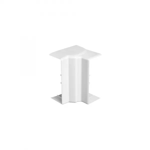 Angle int�rieur variable 80� � 120� - Pour goulotte Logix 50x50mm - Blanc Artic