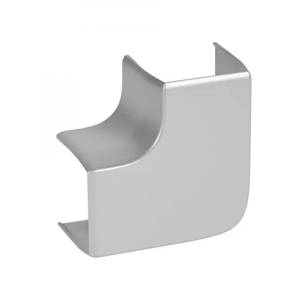 Angle plat - Pour goulotte Logix 50x50mm - Alumnic