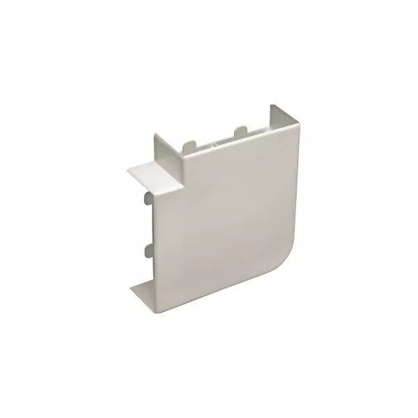 Angle plat - Pour goulotte Logix et Logix ZH 130x50mm - Alumnic