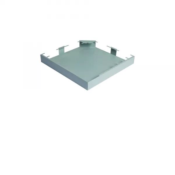 ANGLE PLAT P.DABA50160,ACIER,ALU BLANC