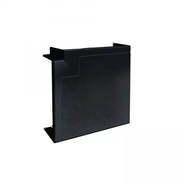 ANGLE PLAT POUR GOULOTTE D\'INSTALLATION GBD 50X130MM, NOIR