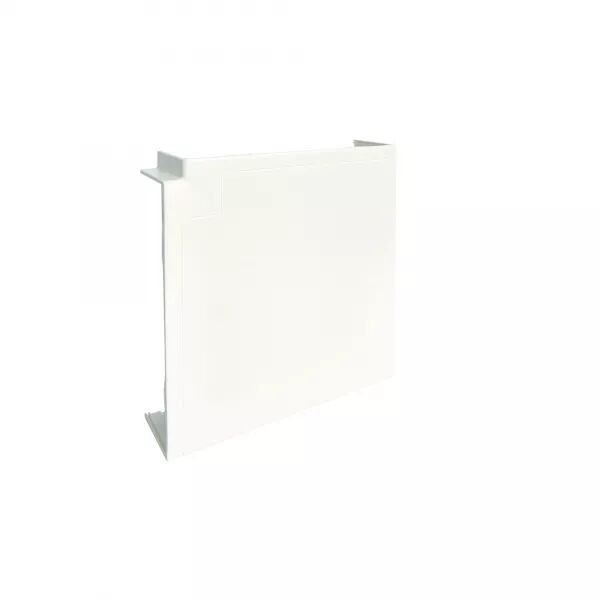 ANGLE PLAT POUR GOULOTTE D\'INSTALLATION GBD 50X190MM, BLANC