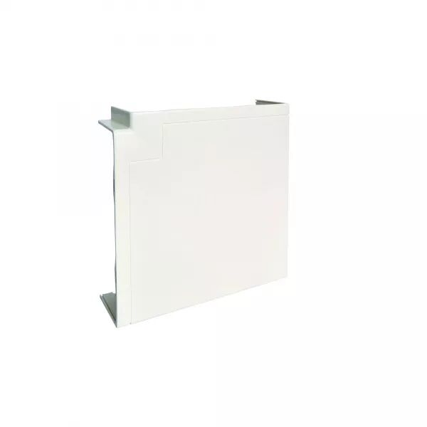 ANGLE PLAT POUR GOULOTTE D\'INSTALLATION GBD ET GBA 50X160MM, BLANC