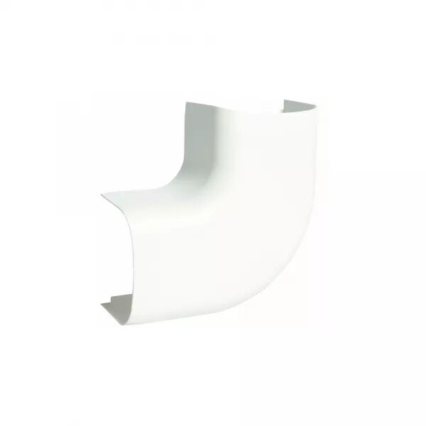 ANGLE PLAT POUR GOULOTTE DE CLIMATISATION CLM 50 X 65 MM BLANC PALOMA