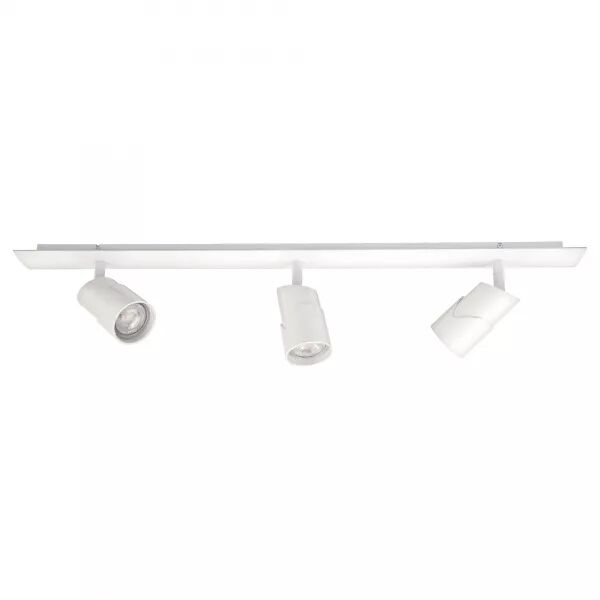 APPL. BARRE KELY B3 GU10, BLANC, LED 5W CCT 3000-4000K 500LM 15000H INCL.
