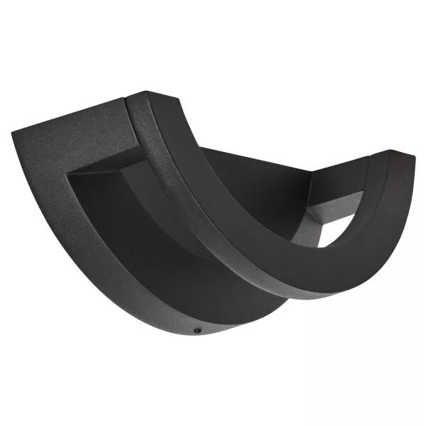 APPLIQUE CURVA IP65 50� 10W/3000K NOIRE (51523)