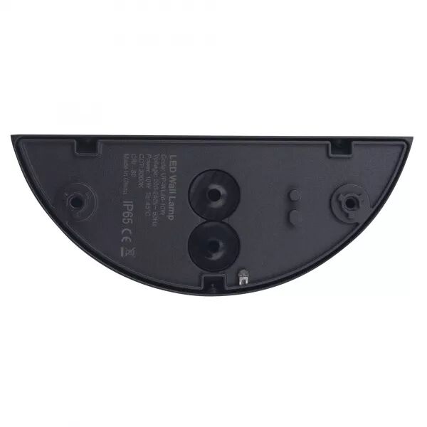 APPLIQUE EXT�RIEURE LED CURVA IP65 50� 10W/3000K NOIR