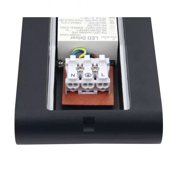 APPLIQUE HAUT/BAS IP65 FYNN CCT 3000-4000-5700K 6W 570LM 60000H NOIR