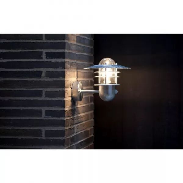 APPLIQUE MURALE - AGGER SENSOR - ACIER GALVANIS� - ACIER GALVANIS� -  E27