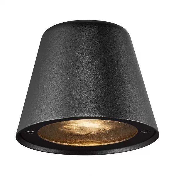 APPLIQUE MURALE - ALERIA - M�TAL - NOIR -  GU10