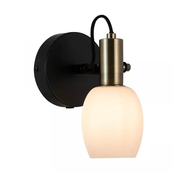 Applique murale - ARILD - M�tal - Noir -  E14 (2312291003)