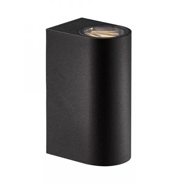 APPLIQUE MURALE - ASBOL - ALUMINIUM - NOIR - LED MODULE INCL.