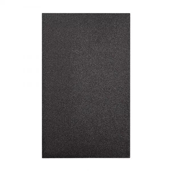 APPLIQUE MURALE - ASBOL KUBI - ALUMINIUM - NOIR - LED MODULE INCL.