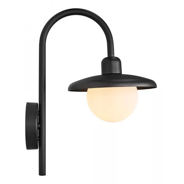 APPLIQUE MURALE - BERLO - M�TAL - NOIR -  E27