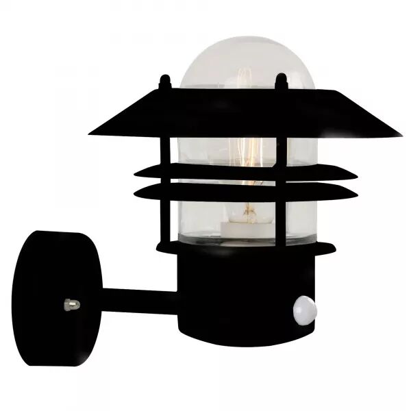 APPLIQUE MURALE - BLOKHUS UP SENSOR- M�TAL - NOIR -  E27