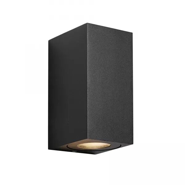 Applique murale - CANTO Maxi Kubi 2 - Aluminium - Seaside noir -  GU10 (49731203)