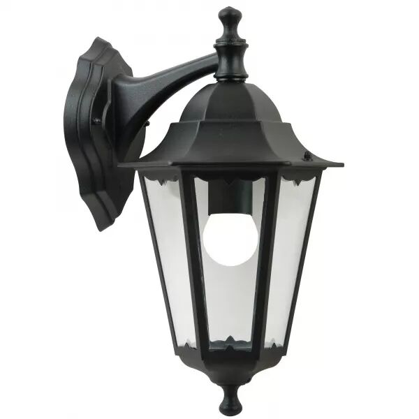 Applique murale - CARDIFF DOWN - Aluminium - Noir -  E27 (74381003)
