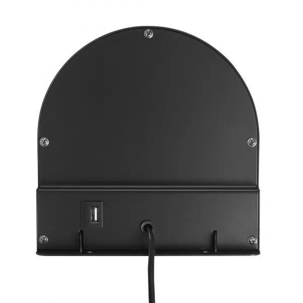 APPLIQUE MURALE - CODY - M�TAL - NOIR -  GU10