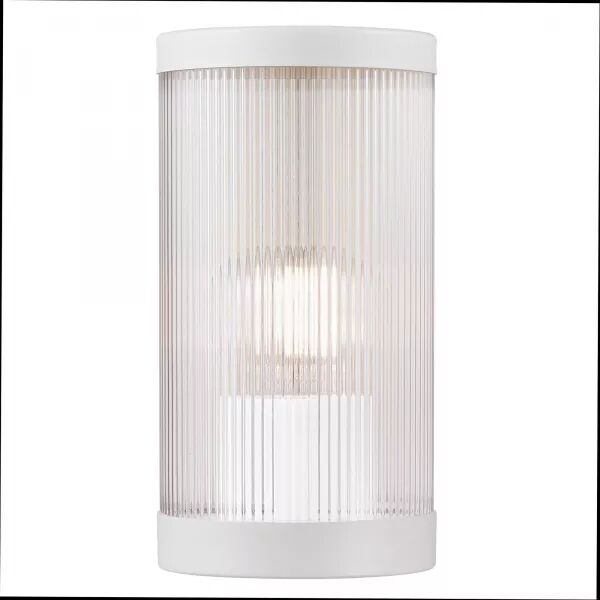 APPLIQUE MURALE - COUPAR -  PLASTIQUE - BLANC -  E27