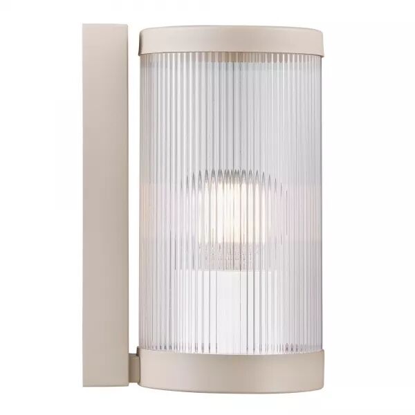APPLIQUE MURALE - COUPAR -  PLASTIQUE - SABL� -  E27