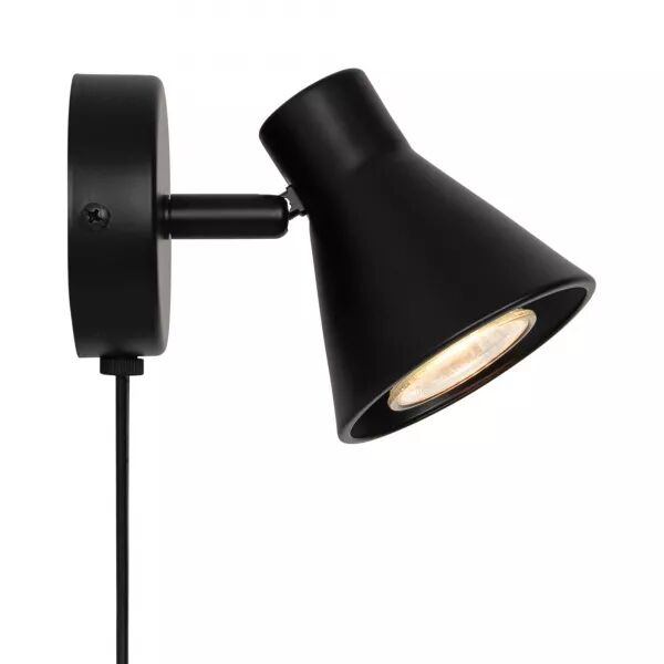 APPLIQUE MURALE - EIK - M�TAL - NOIR -  GU10