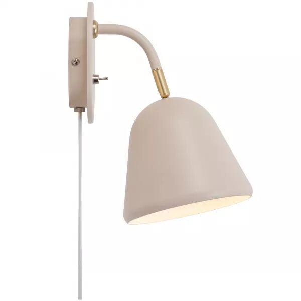 Applique murale - FLEUR - M�tal - Beige -  E14 (2112101001)