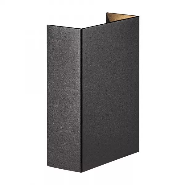 Applique murale - FOLD 10 - Aluminium - Noir - LED Module Incl. (2019041003)