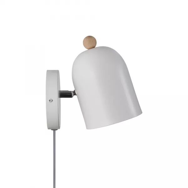 APPLIQUE MURALE - GASTON - M�TAL - BLANC -  E27