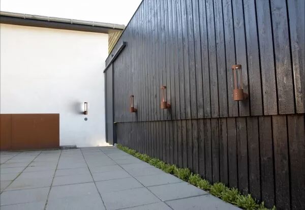 APPLIQUE MURALE - HELIX - CORTEN - CORTEN -  GU10