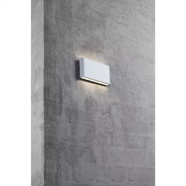 APPLIQUE MURALE - KINVER - ALUMINIUM - BLANC - LED MODULE INCL.
