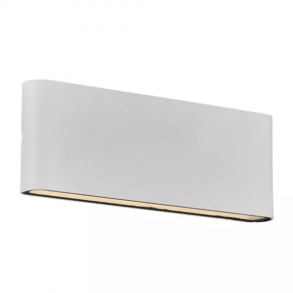 APPLIQUE MURALE - KINVER 26 - ALUMINIUM - BLANC - LED MODULE INCL.