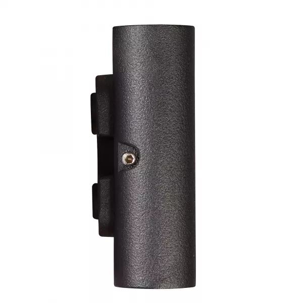 APPLIQUE MURALE - KINVER 26 - ALUMINIUM - NOIR - LED MODULE INCL.