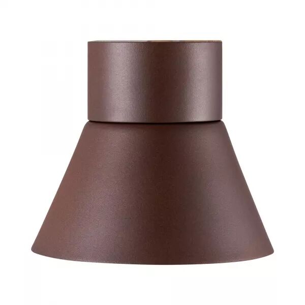 APPLIQUE MURALE - KYKLOP CONE - ALUMINIUM - COULEUR ROUILLE -  GU10
