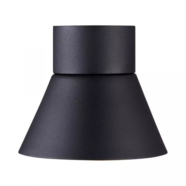 APPLIQUE MURALE - KYKLOP CONE - ALUMINIUM - NOIR -  GU10
