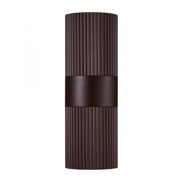 APPLIQUE MURALE - KYKLOP RIPPLE - ALUMINIUM - COULEUR ROUILLE -  GU10