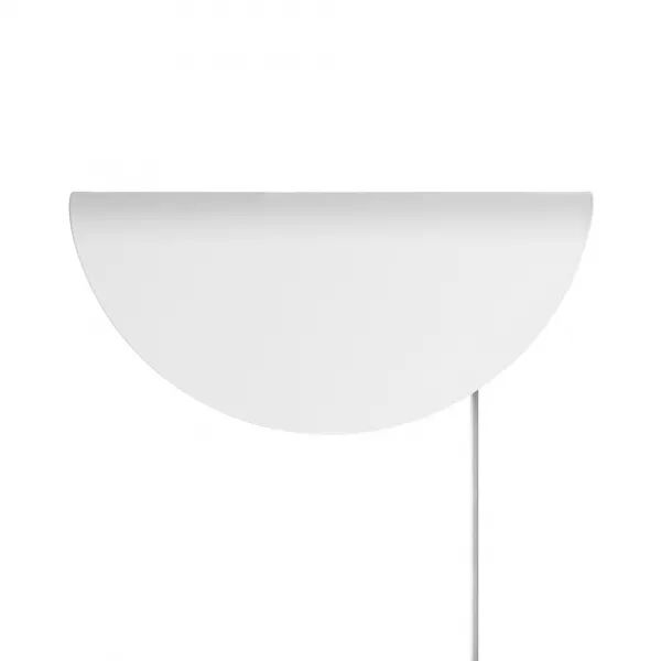 APPLIQUE MURALE - MODEL - M�TAL - BLANC -  E14