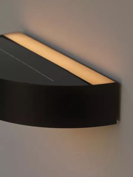 APPLIQUE MURALE - MONAY - MATI�RE PLASTIQUE - NOIR - LED MODULE INCL.