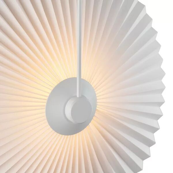 APPLIQUE MURALE - NADIA -  PLASTIQUE - BLANC -  E14