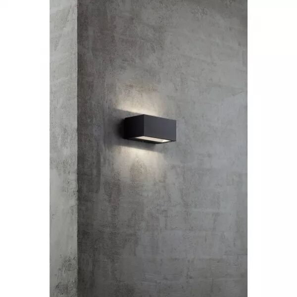 APPLIQUE MURALE - NENE - M�TAL - NOIR - LED MODULE INCL.