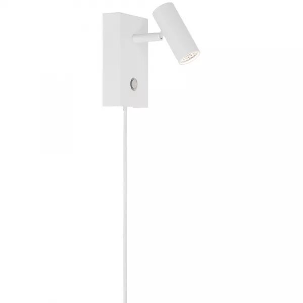 APPLIQUE MURALE - OMARI - M�TAL - BLANC - LED MODULE INCL.