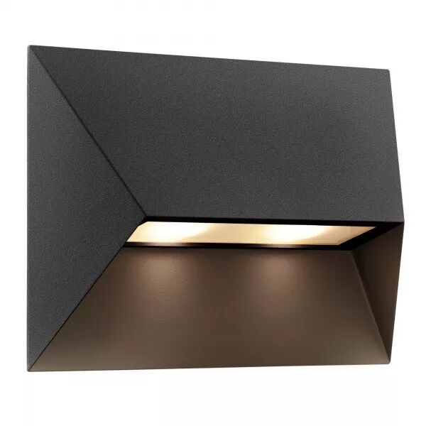 Applique murale - PONTIO 27 - Aluminium - Noir -  GU10 (2218191003)