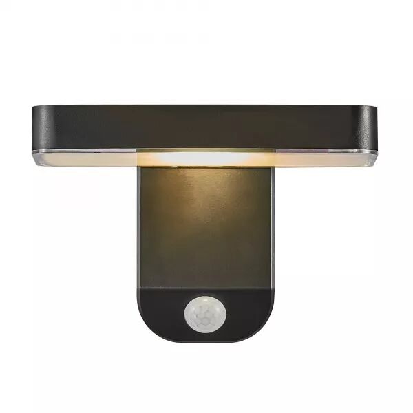 Applique murale - RICA Carr� -  Plastique - Noir - SolarLed (2118161003)