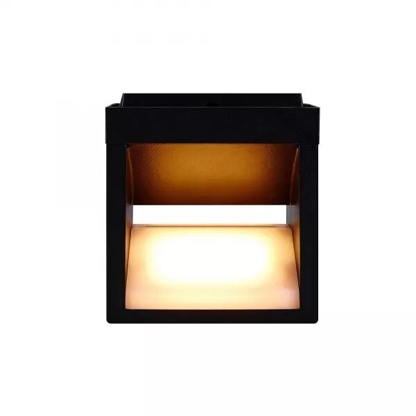APPLIQUE MURALE - RIVO - M�TAL - NOIR - LED MODULE INCL.
