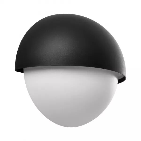 APPLIQUE MURALE - SCORPIUS ROND - MATI�RE PLASTIQUE - NOIR - E14