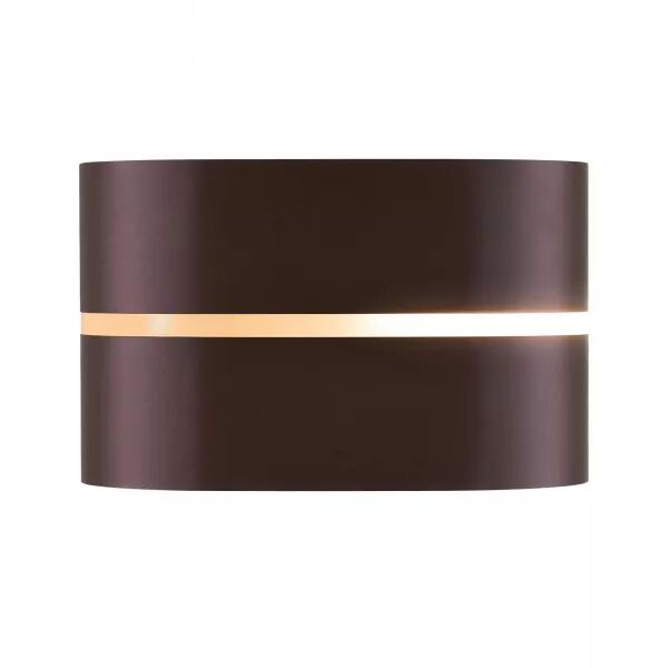 APPLIQUE MURALE - SIBELIS -  PLASTIQUE - MARRON METALLISE -  E27
