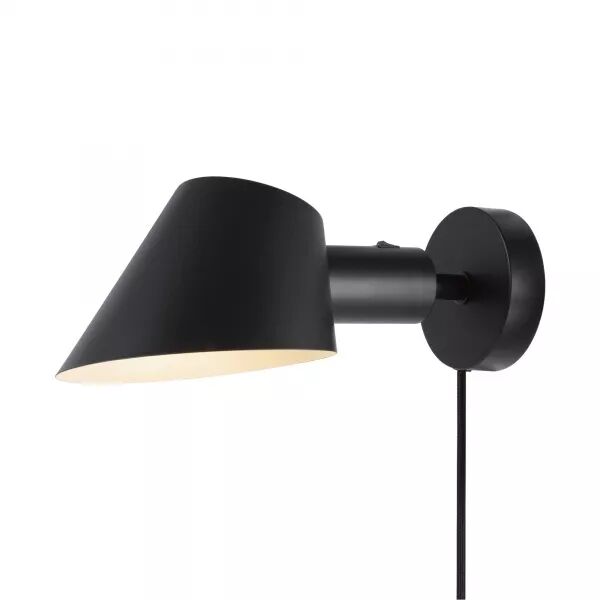 Applique murale - STAY Short - Aluminium - Noir -  E27 (2220381003)